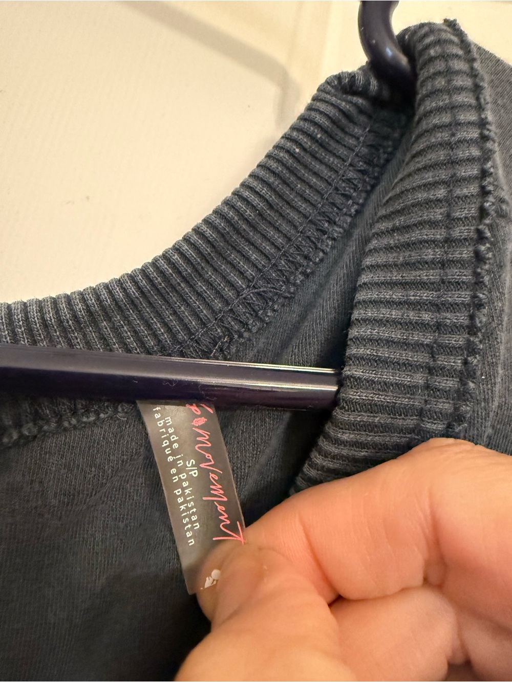 Navy throw and go onsie, S - Picture 4 of 4